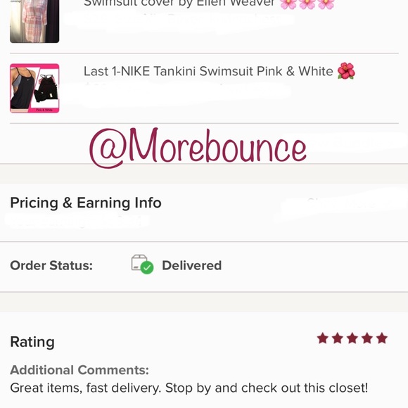 Last 1-NIKE Tankini Swimsuit Pink & White 🌺 - Picture 13 of 15